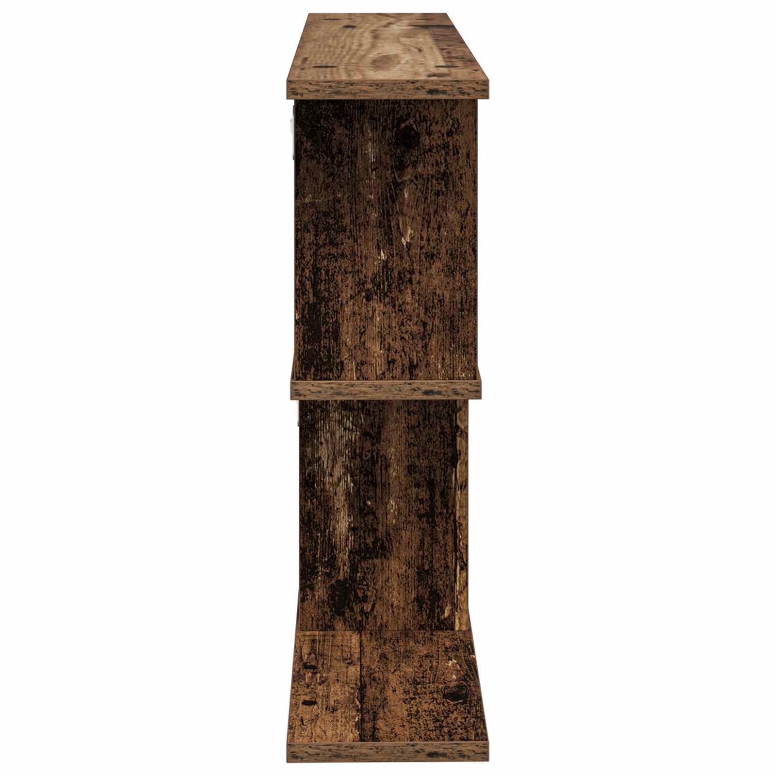 Wandplank Oud hout 80 x 15 x 50,5 cm Bewerkt hout