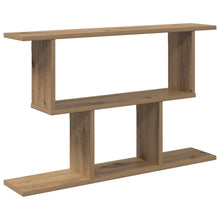 Wandplank Artisanaal eiken 80 x 15 x 50,5 cm Bewerkt hout