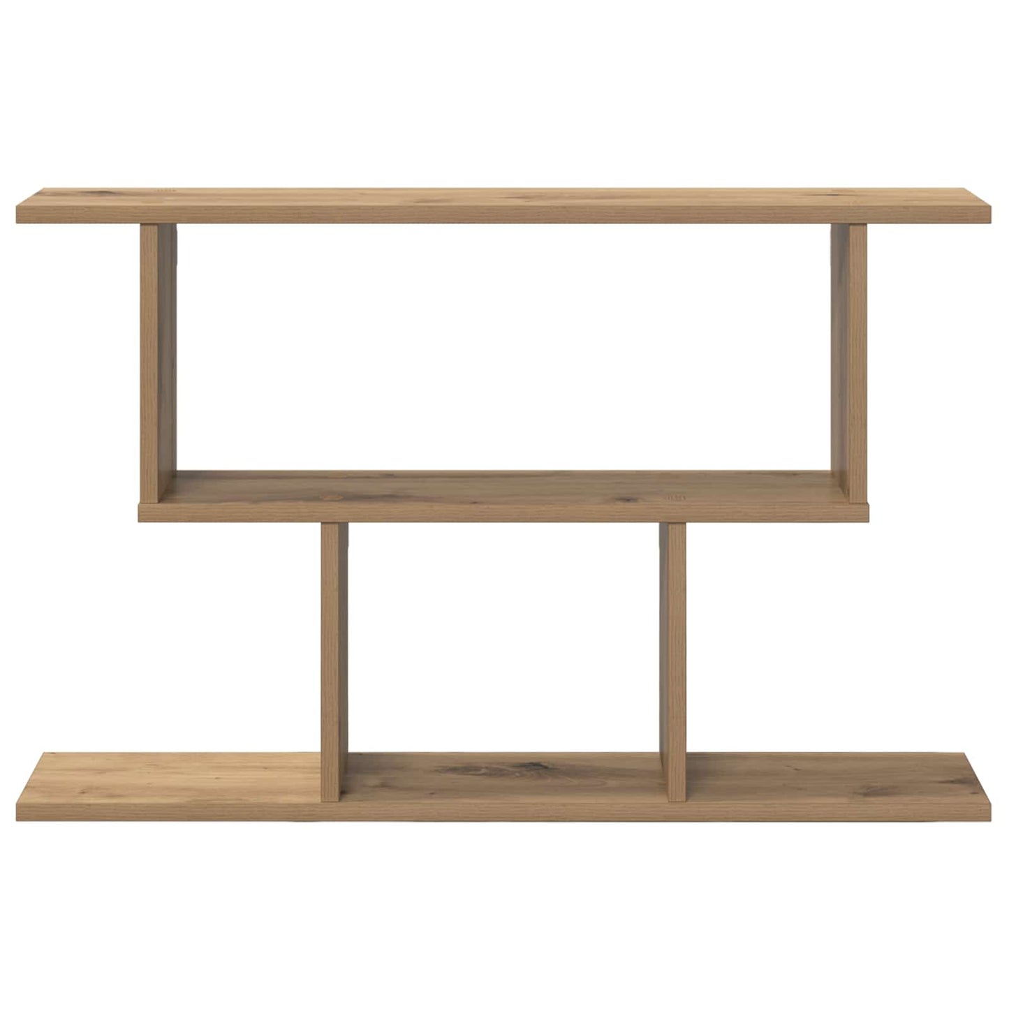 Wandplank Artisanaal eiken 80 x 15 x 50,5 cm Bewerkt hout