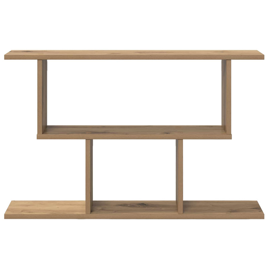 Wandplank Artisanaal eiken 80 x 15 x 50,5 cm Bewerkt hout