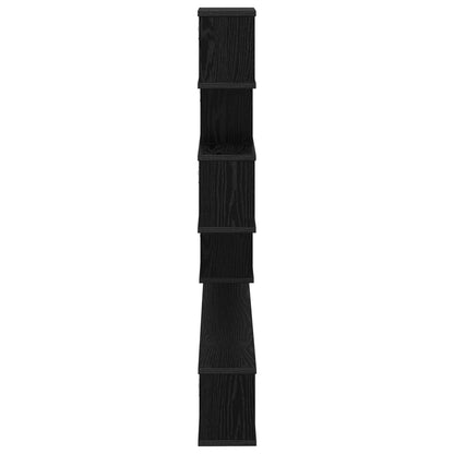 Vaste TV Plank Zwart eiken 200 x 15 x 94 cm Bewerkt hout