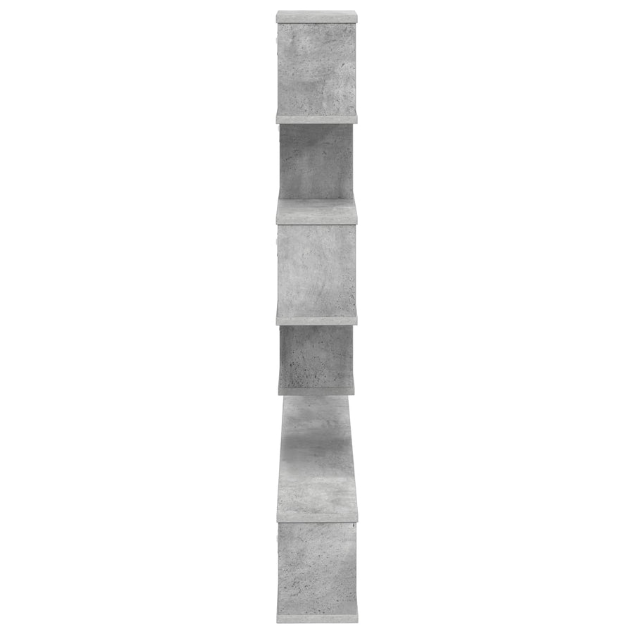 Vaste TV Plank Betongrijs 200 x 15 x 94 cm Bewerkt hout