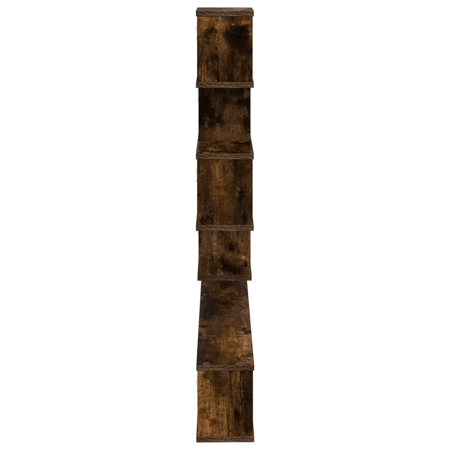 Vaste TV Plank Gerookt eiken 200 x 15 x 94 cm Bewerkt hout
