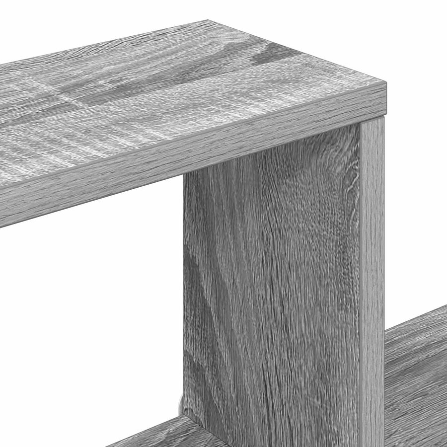 Vaste TV Plank Grijs Sonoma 200 x 15 x 94 cm Bewerkt hout