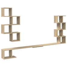 Vaste TV Plank Sonoma Eiken 160 x 15 x 94 cm Bewerkt hout