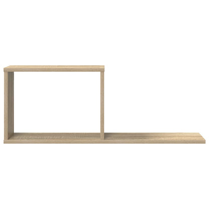 Zwevende schappen Sonoma Eiken 80 x 15 x 30 cm Bewerkt hout