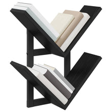 Wand Vlonderschap 2 pcs Zwart eiken 43 x 15 x 47 cm