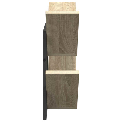 Wand Vlonderschap Sonoma Eiken 43 x 15 x 47 cm Bewerkt hout
