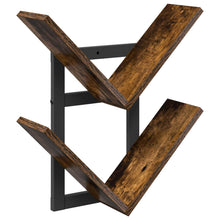 Wand Vlonderschap Gerookt eiken 43 x 15 x 47 cm Bewerkt hout