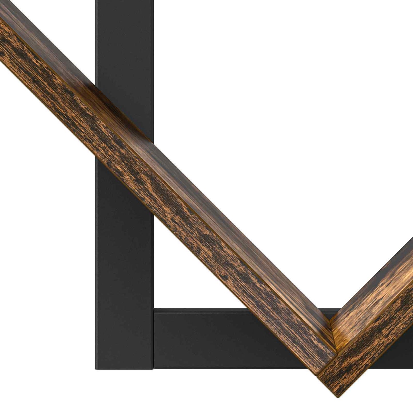 Wand Vlonderschap 2 pcs Gerookt eiken 43 x 15 x 47 cm