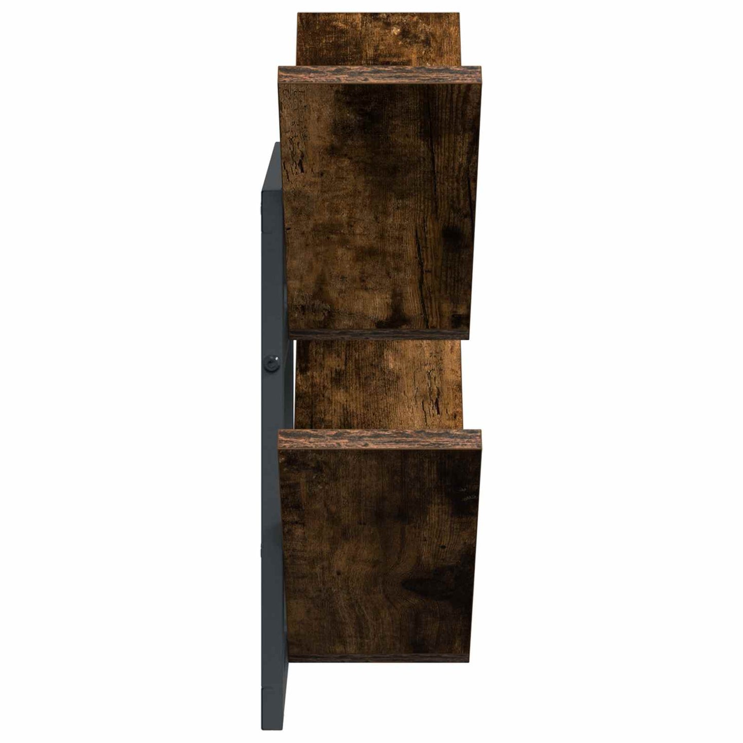 Wand Vlonderschap 2 pcs Gerookt eiken 43 x 15 x 47 cm