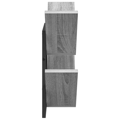 Wand Vlonderschap Grijs Sonoma 43 x 15 x 47 cm Bewerkt hout