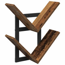 Wand Vlonderschap Oud hout 43 x 15 x 47 cm Bewerkt hout