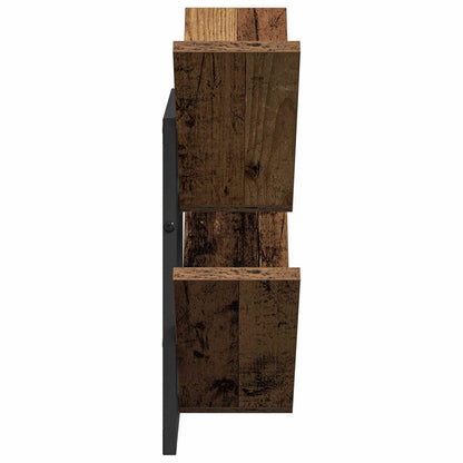 Wand Vlonderschap Oud hout 43 x 15 x 47 cm Bewerkt hout