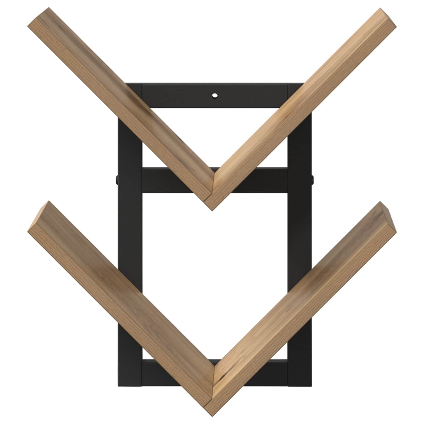 Wand Vlonderschap Artisanaal eiken 43 x 15 x 47 cm Bewerkt hout