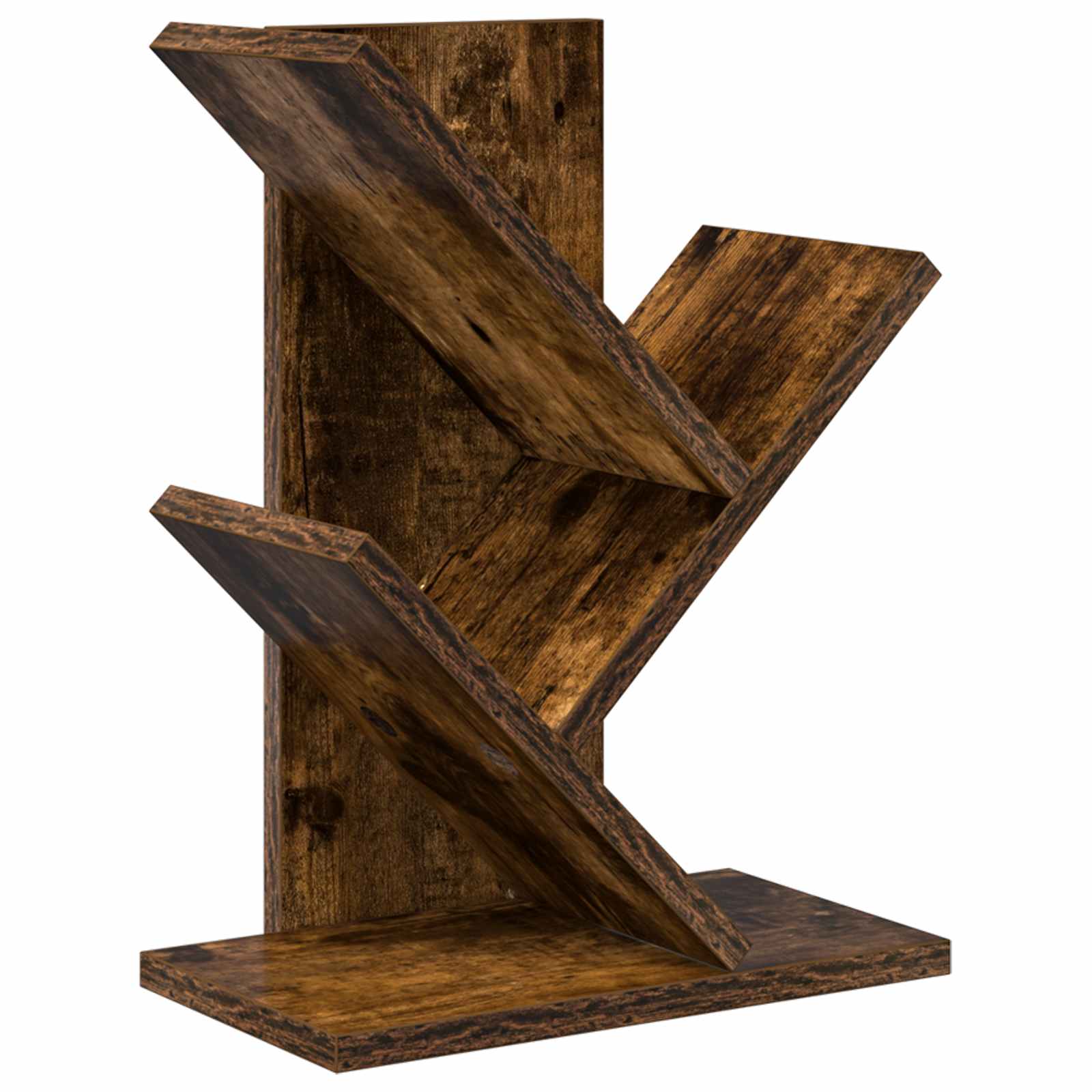 Boomvormige boekenplank met 3 planken 30 x 18 x 40 cm