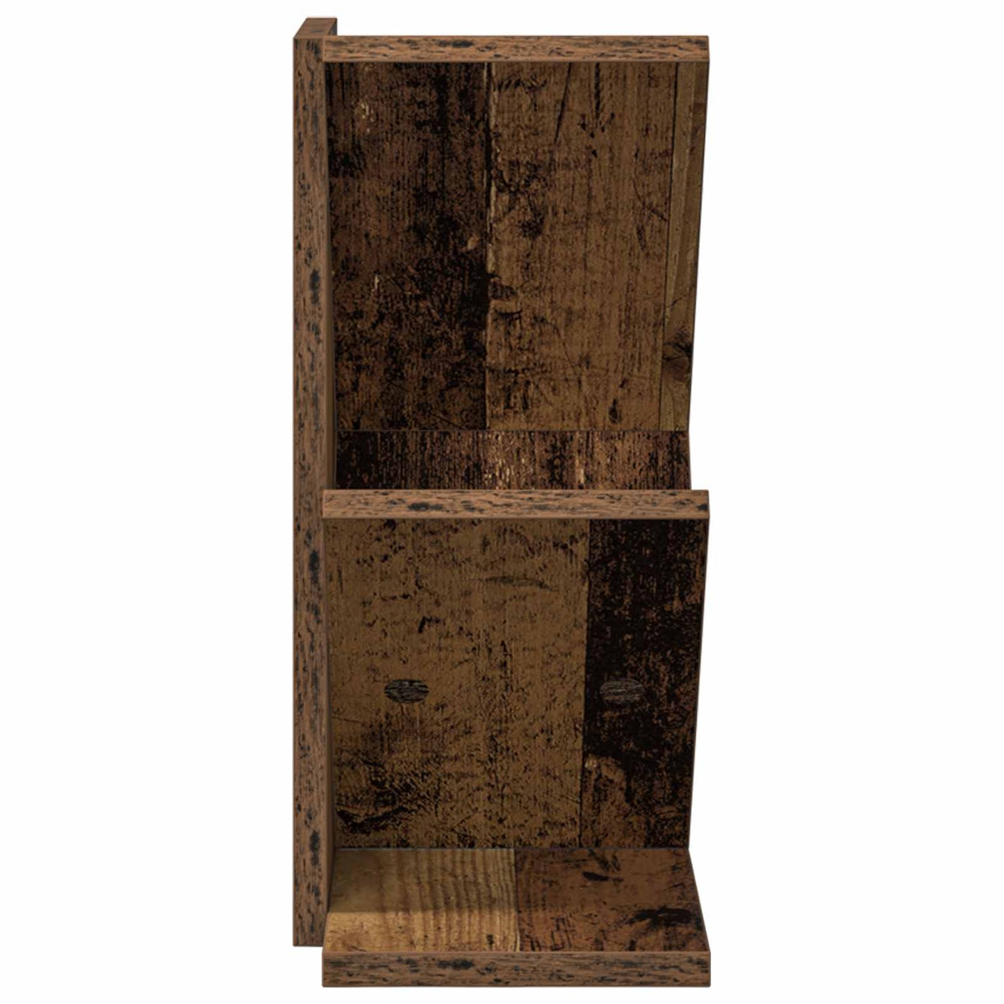 Boomvormige boekenplank met 3 planken 30 x 18 x 40 cm Oud hout