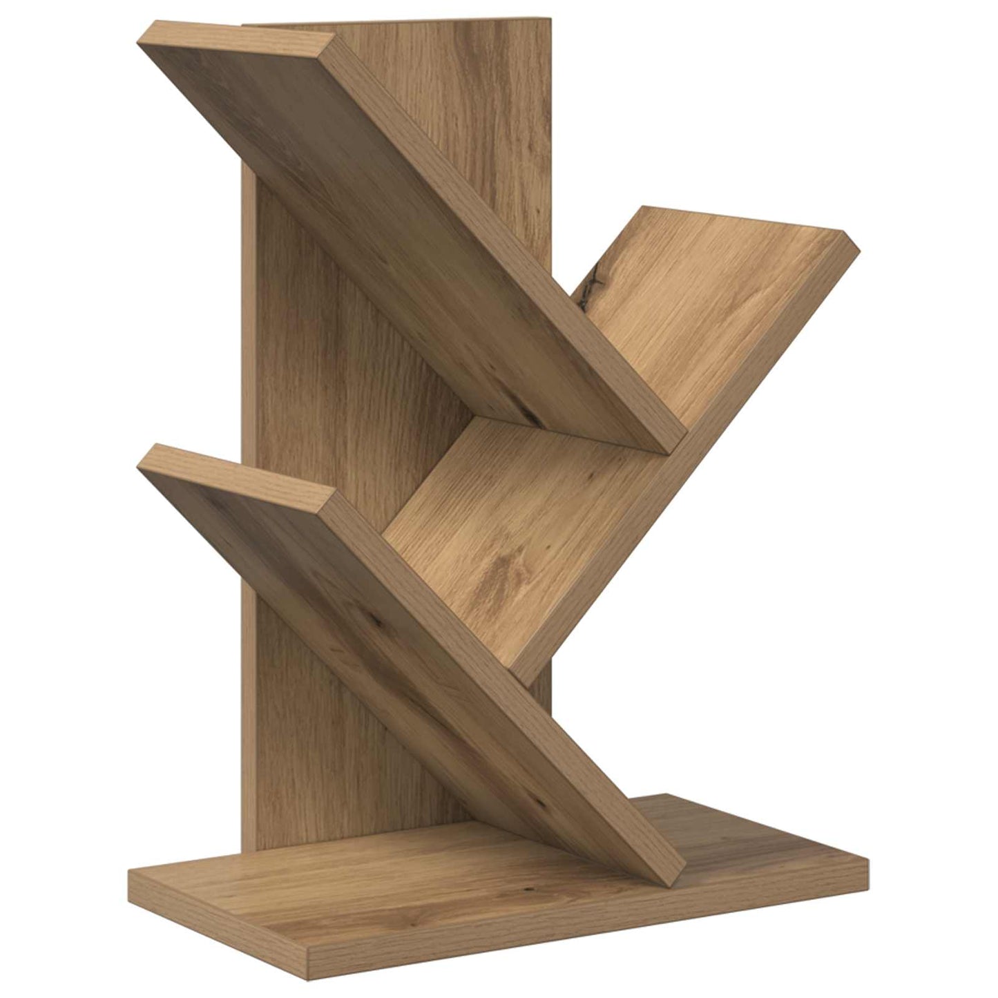Boomvormige boekenplank met 3 planken 30 x 18 x 40 cm