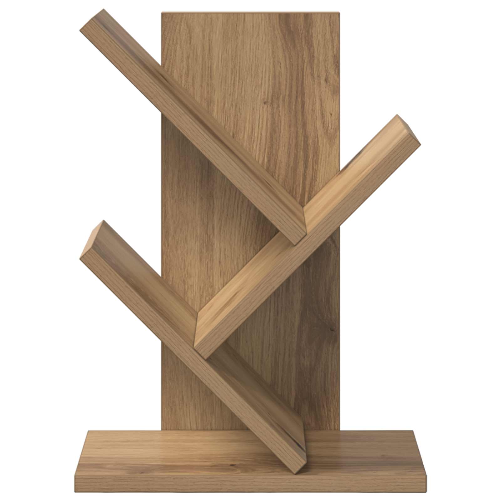 Boomvormige boekenplank met 3 planken 30 x 18 x 40 cm