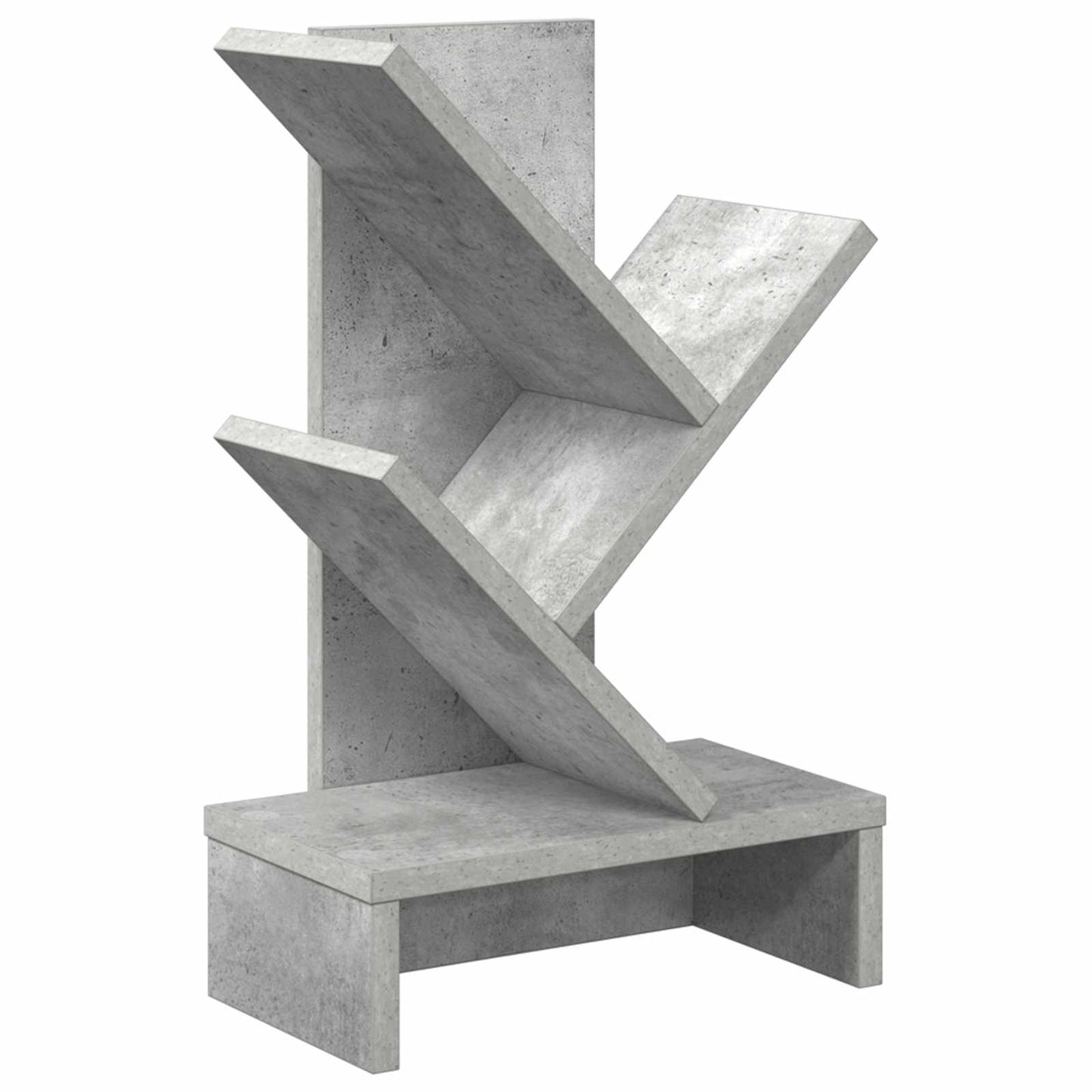 Boomvormige boekenplank met 3 planken 30 x 18 x 48 cm