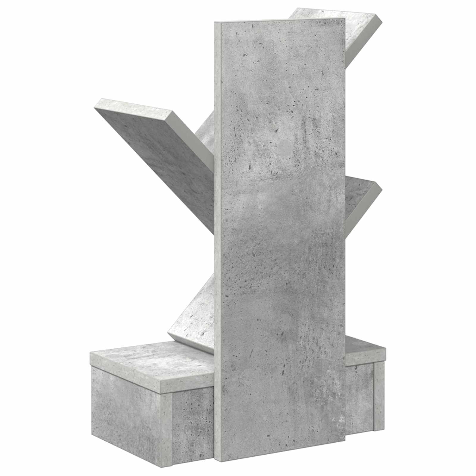 Boomvormige boekenplank met 3 planken 30 x 18 x 48 cm