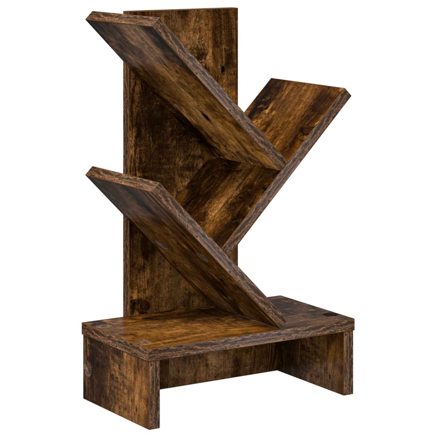 Boomvormige boekenplank met 3 planken 30 x 18 x 48 cm