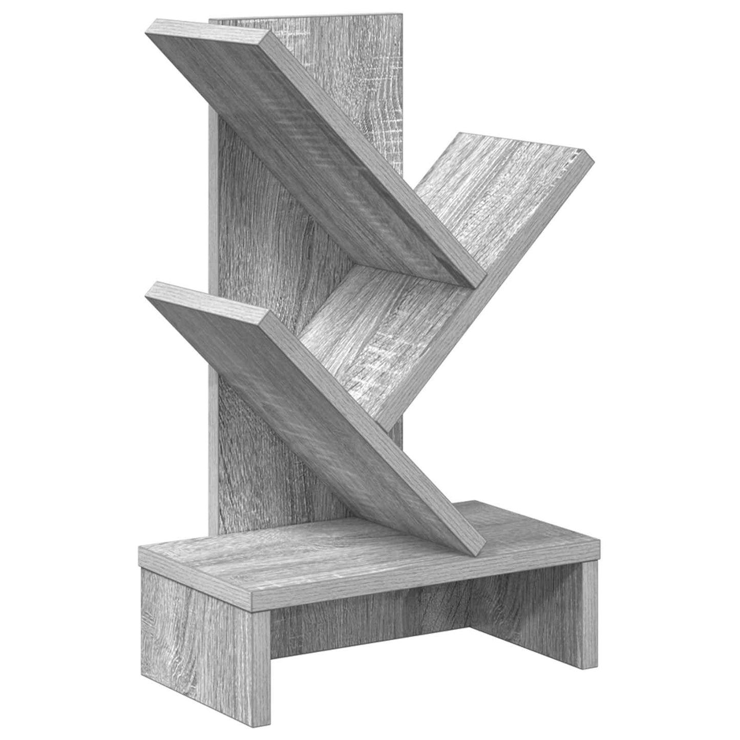 Boomvormige boekenplank met 3 planken 30 x 18 x 48 cm