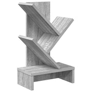 Boekenkast boomvormig 30x18x48 cm grijs