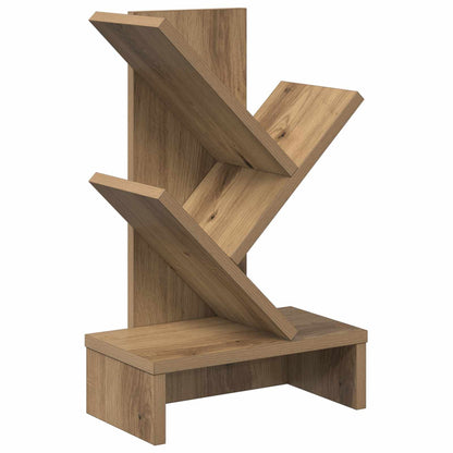 Boomvormige boekenplank met 3 planken 30 x 18 x 48 cm