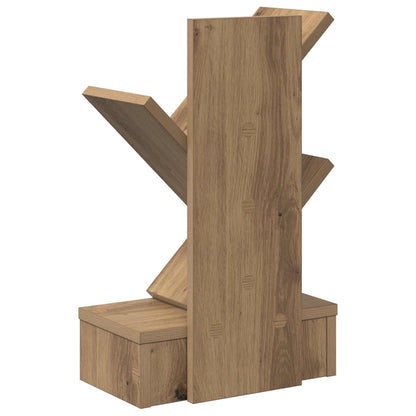 Boomvormige boekenplank met 3 planken 30 x 18 x 48 cm