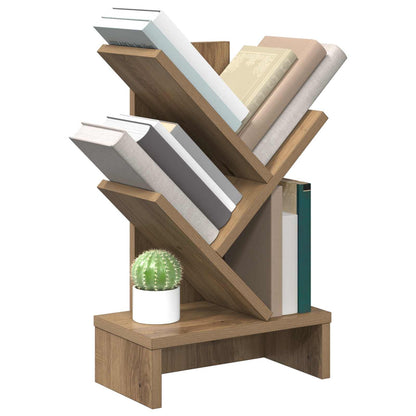 Boomvormige boekenplank met 3 planken 30 x 18 x 48 cm