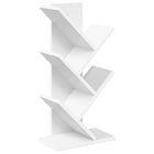 Boekenkast in de vorm van een boom 4-vaks 30 x 18 x 60 cm Wit