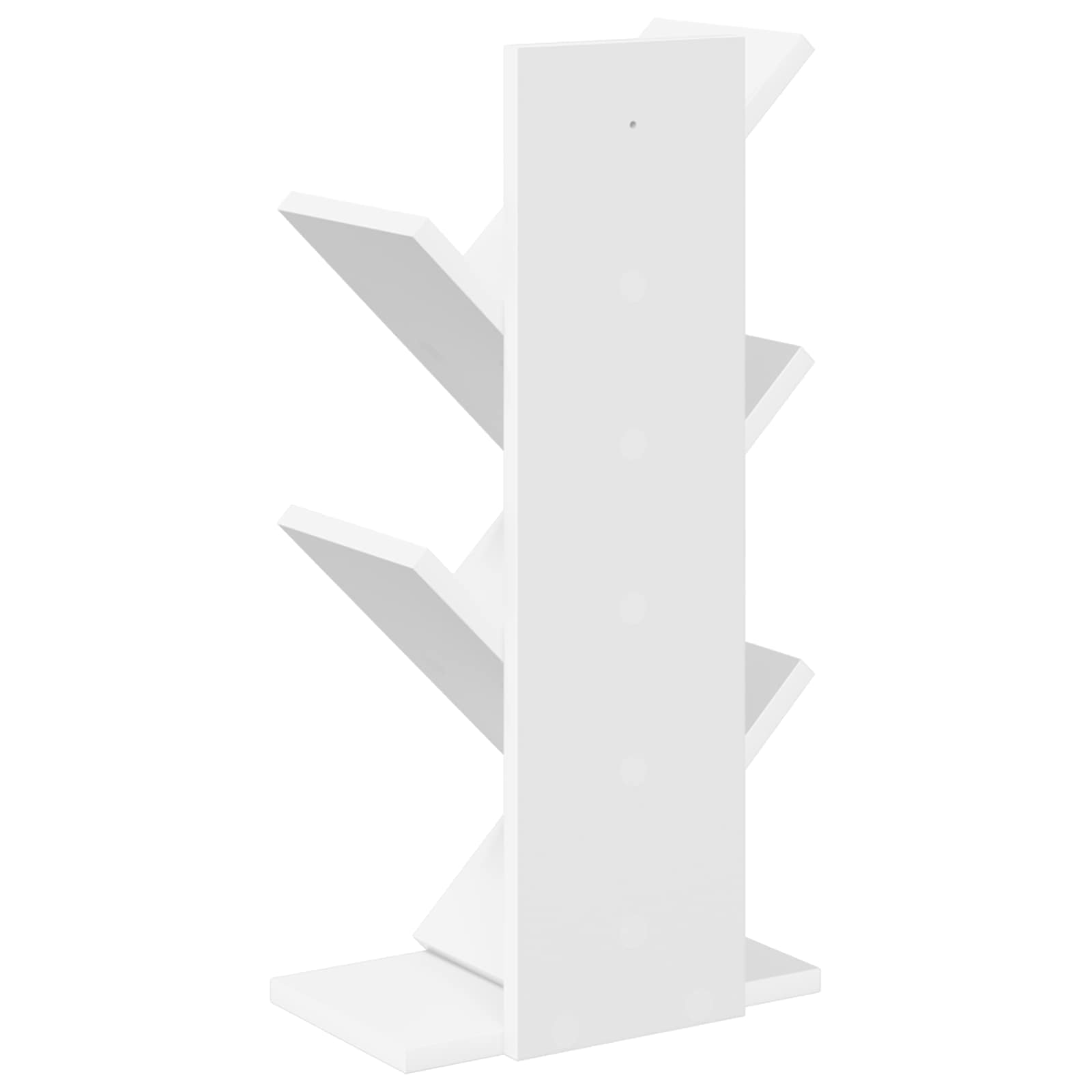 Boekenkast in de vorm van een boom 4-vaks 30 x 18 x 60 cm Wit