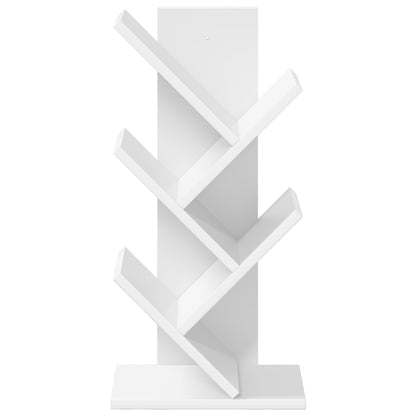 Boekenkast in de vorm van een boom 4-vaks 30 x 18 x 60 cm Wit