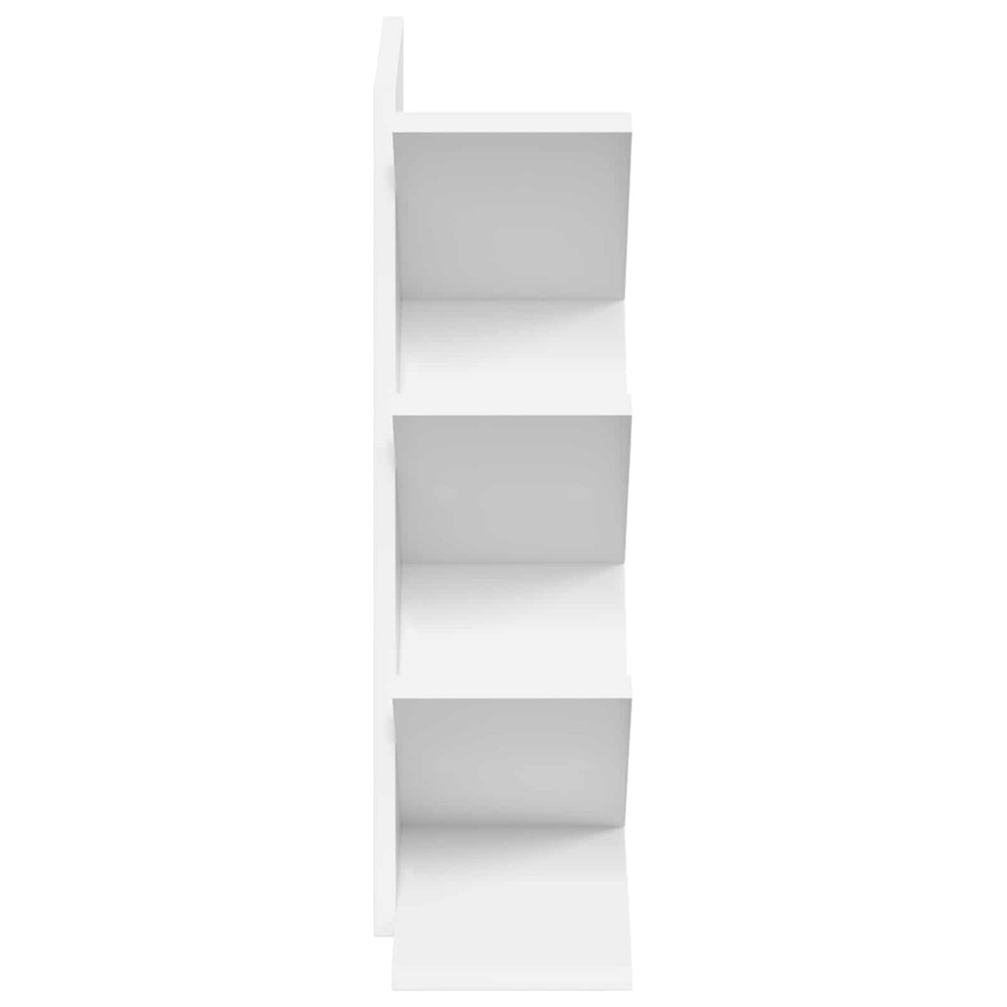 Boekenkast in de vorm van een boom 4-vaks 30 x 18 x 60 cm Wit