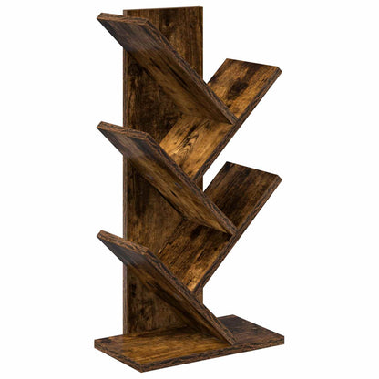 Boom Boekenkast 4-Tier 30 x 18 x 60 cm Bewerkt hout