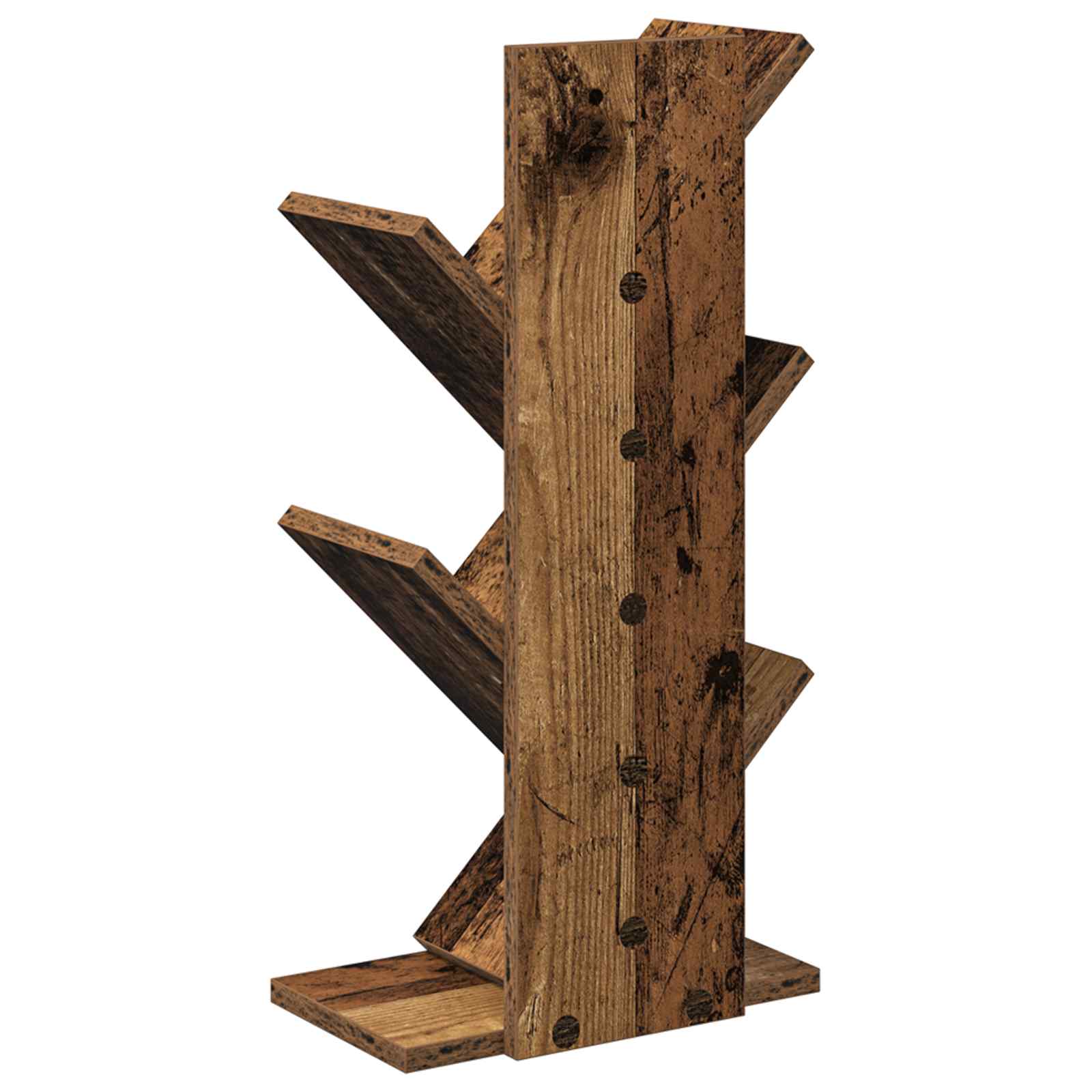 Boekenkast in de vorm van een boom 4-vaks 30 x 18 x 60 cm