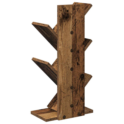 Boekenkast in de vorm van een boom 4-vaks 30 x 18 x 60 cm