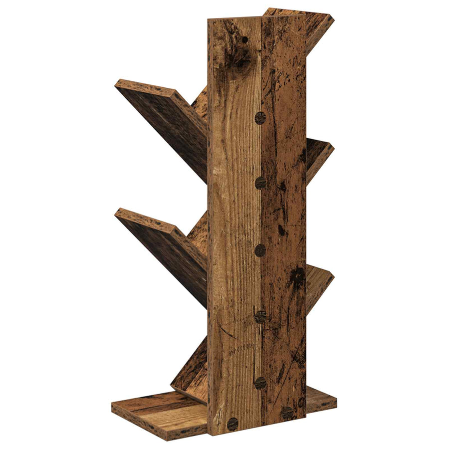 Boekenkast in de vorm van een boom 4-vaks 30 x 18 x 60 cm