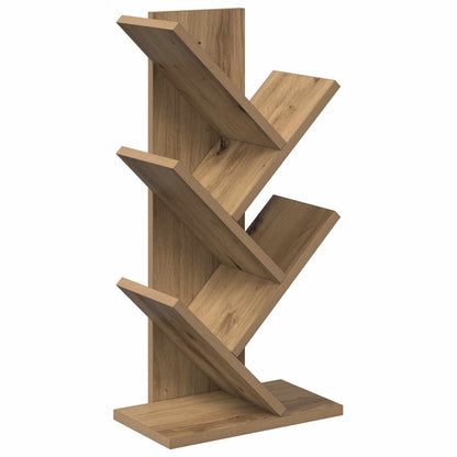 Boomboekenplank 4-laags 30 x 18 x 60 cm Bewerkt hout