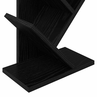 Boomboekenplank 6-niveaus 30 x 18 x 100 cm Bewerkt hout
