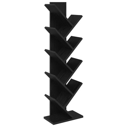 Boomboekenplank 6-niveaus 30 x 18 x 100 cm Bewerkt hout