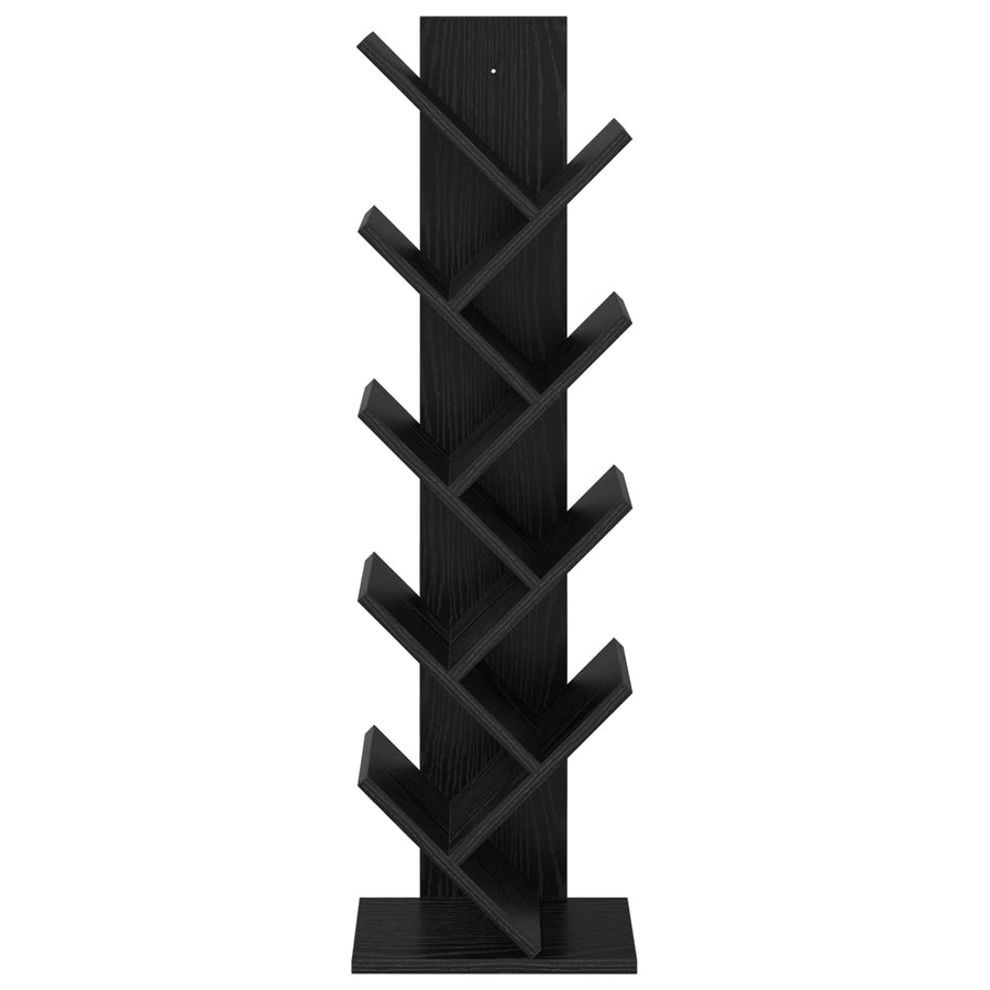 Boomboekenplank 6-niveaus 30 x 18 x 100 cm Bewerkt hout