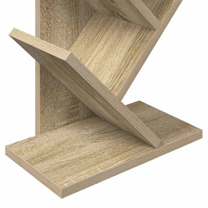 Boom Boekenkast 6-Lagen 30 x 18 x 100 cm Bewerkt hout
