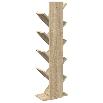 Boom Boekenkast 6-Lagen 30 x 18 x 100 cm Bewerkt hout