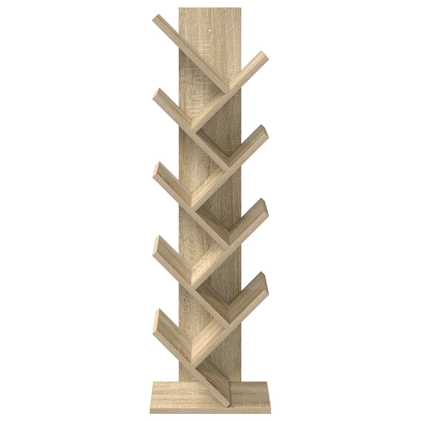 Boom Boekenkast 6-Lagen 30 x 18 x 100 cm Bewerkt hout