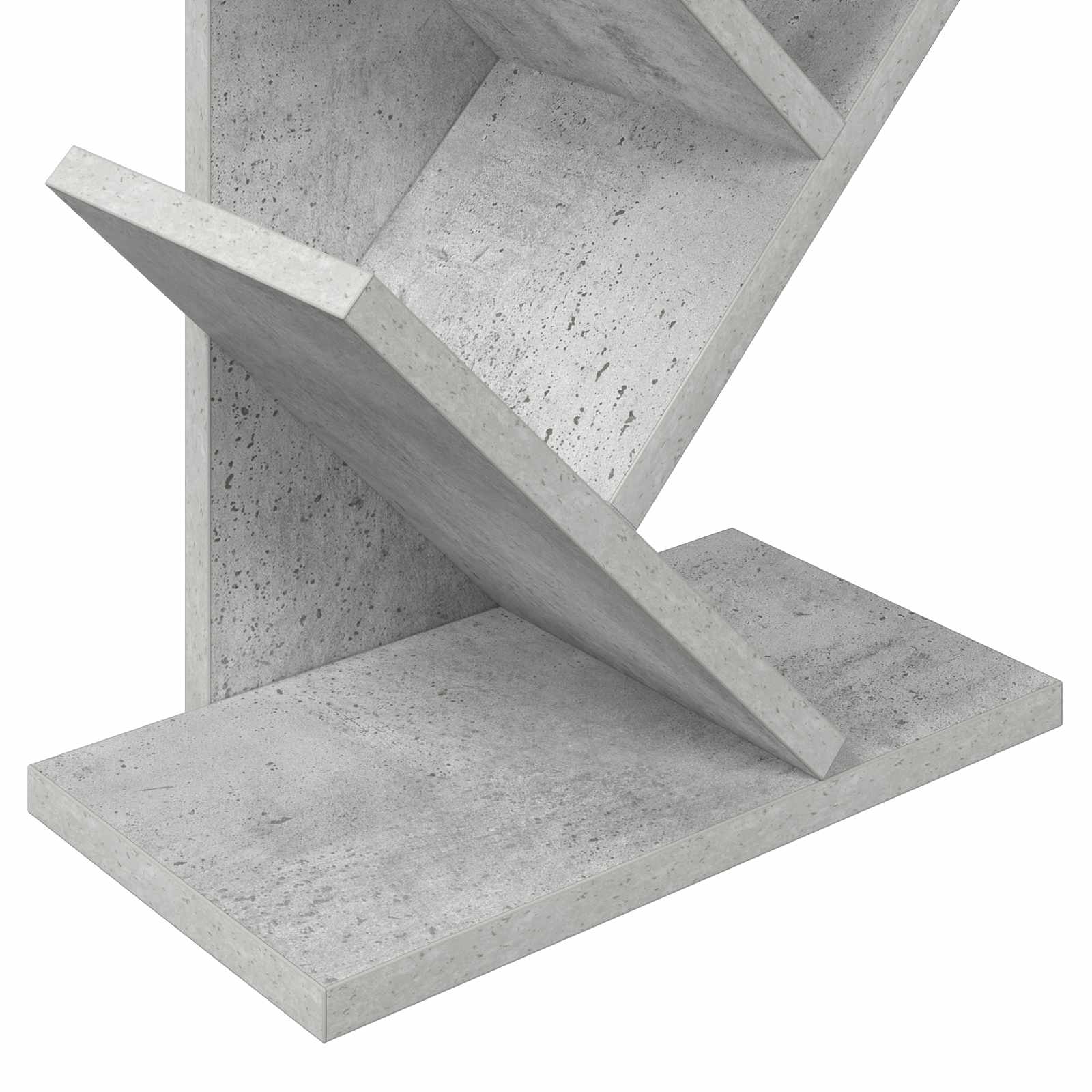 Boom boekenplank 6-laags 30 x 18 x 100 cm Bewerkt hout