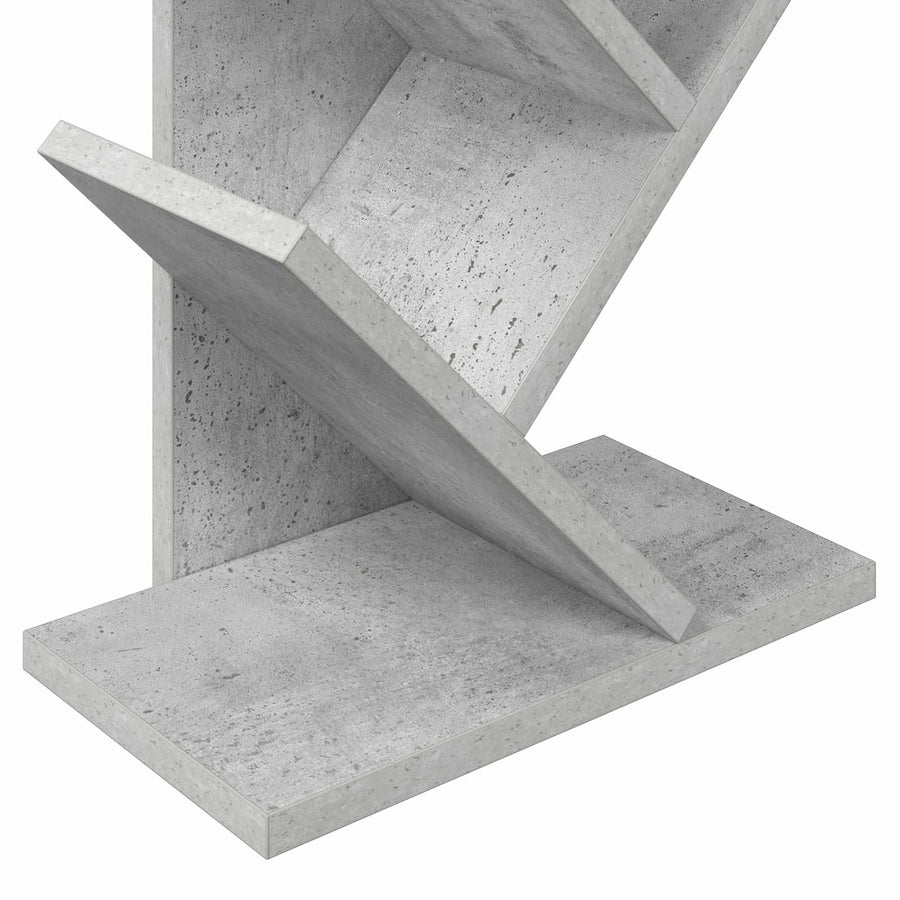 Boom boekenplank 6-laags 30 x 18 x 100 cm Bewerkt hout
