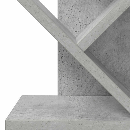 Boom boekenplank 6-laags 30 x 18 x 100 cm Bewerkt hout