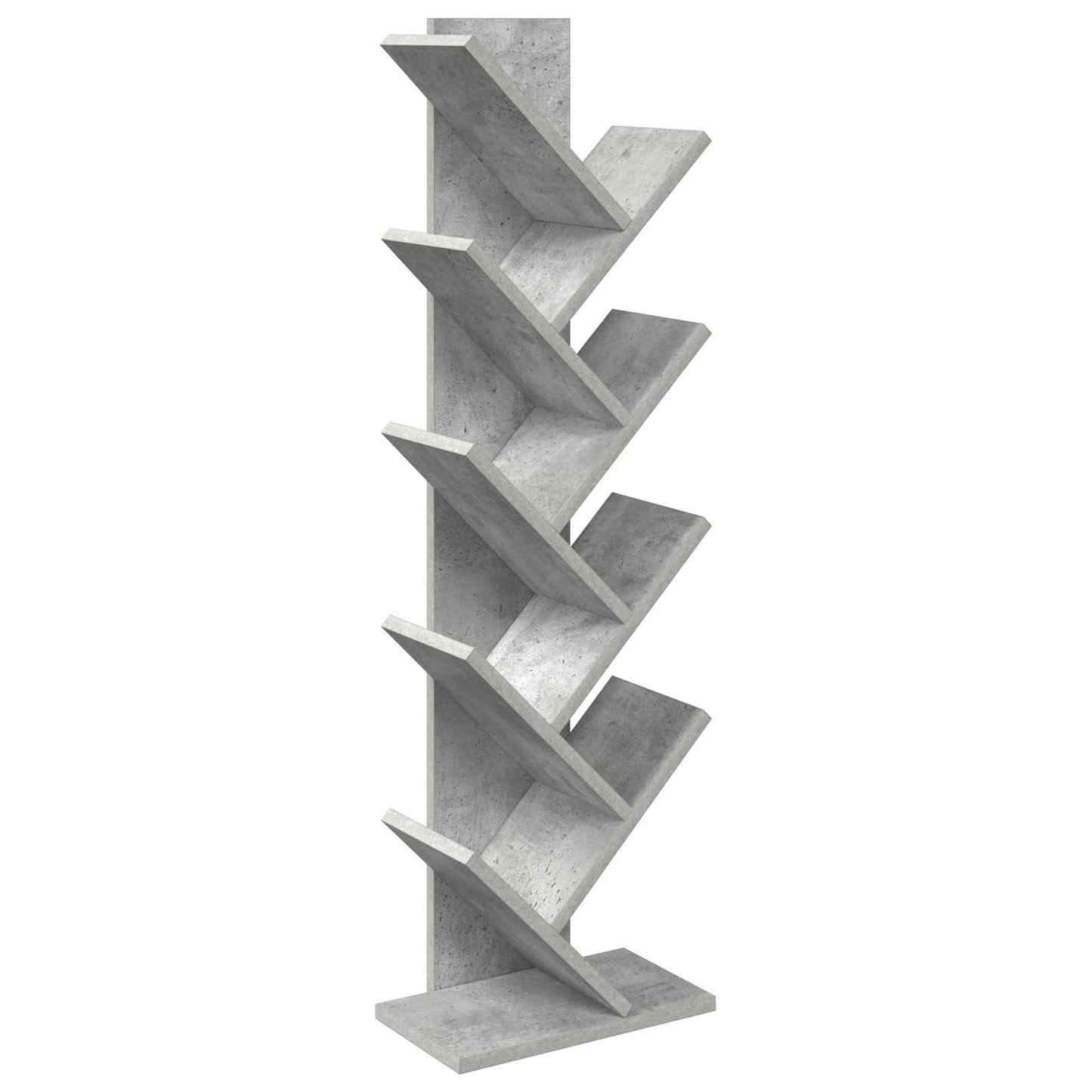 Boom boekenplank 6-laags 30 x 18 x 100 cm Bewerkt hout